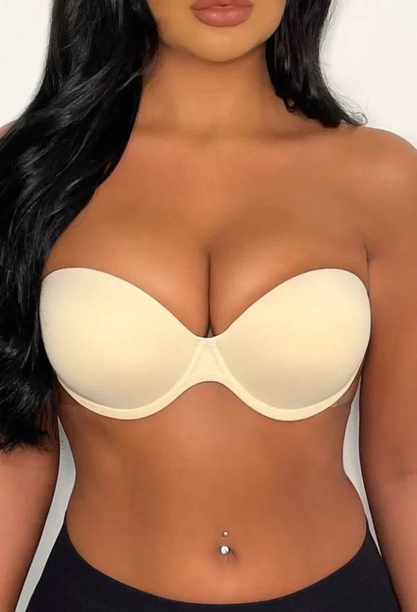 Women PERFECTION BEAUTY Bras & Shapewear<Boost Nude Winged Stick On Strapless Backless Push Up Bra