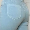 Women FABS FASHION Jeans<Endlessly Yours Light Blue Stretch Push Up Jeans