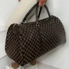 Women SUSEN FASHIONS Gifts<First Class Brown Travel Holdall