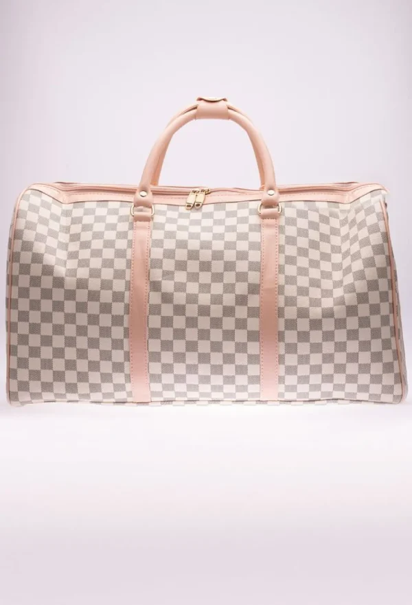 Women PINK BOUTIQUE UK Bags<Weekend Dreams Neutral Travel Holdall